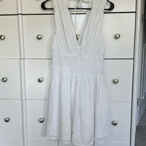 Abercrombie & Fitch White Mini Dress
